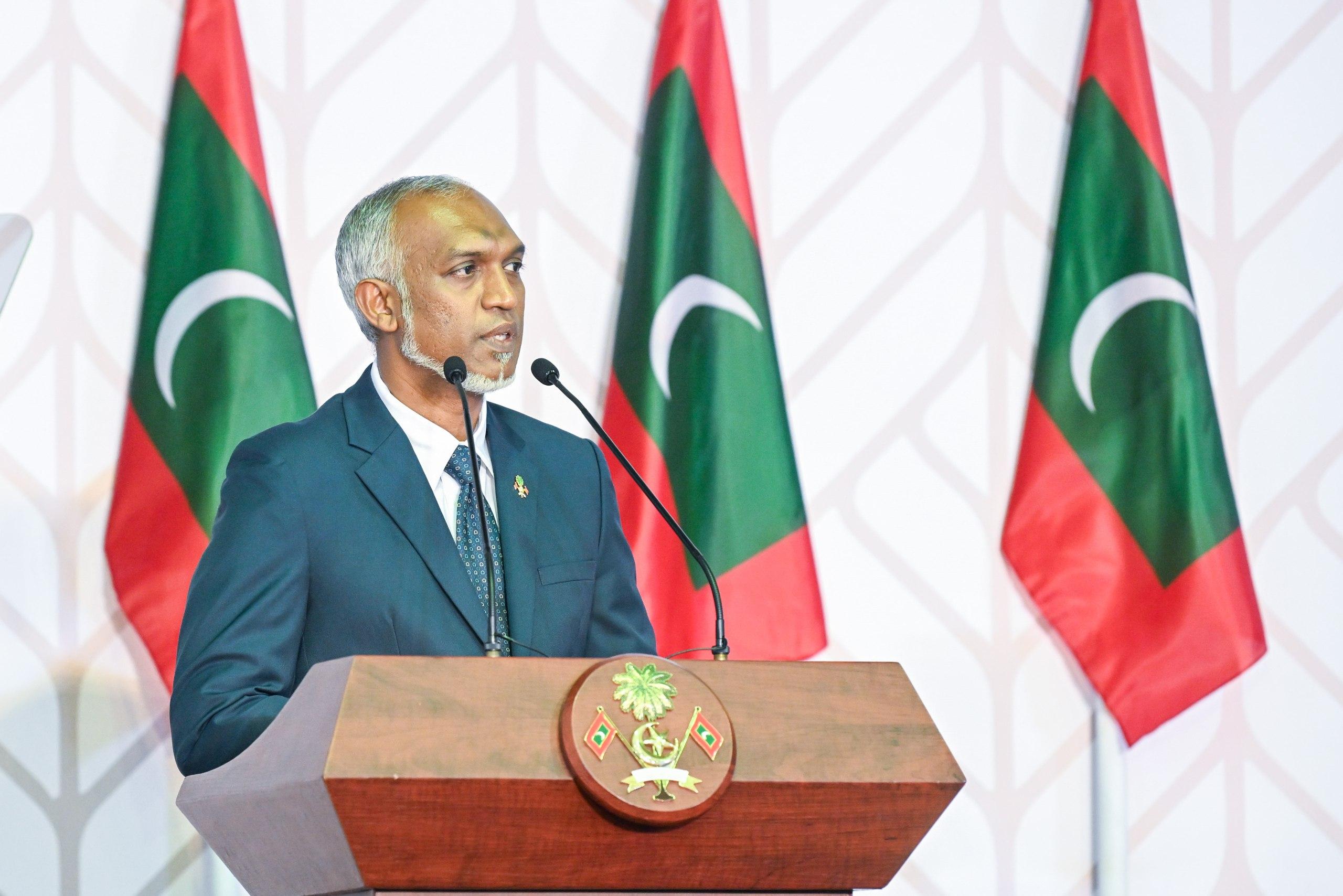 ރައީސް ޑރ. މުޙައްމަދު މުޢިއްޒު -- ފޮޓޯ/ ރައީސް އޮފީސް