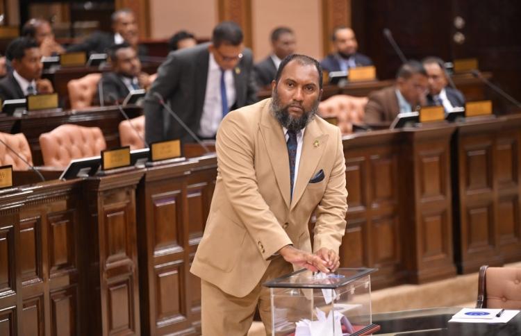 Ibrahim Mohamed, the Member for Machangolhi North Constituency_ Photo: Majlis