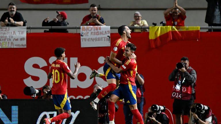 ޔުއެފާ ނޭޝަން ލީގު: ސްޕެއިންއަށް ޑެންމާކު ބަލިކުރެވުނީ ކިރިޔާ