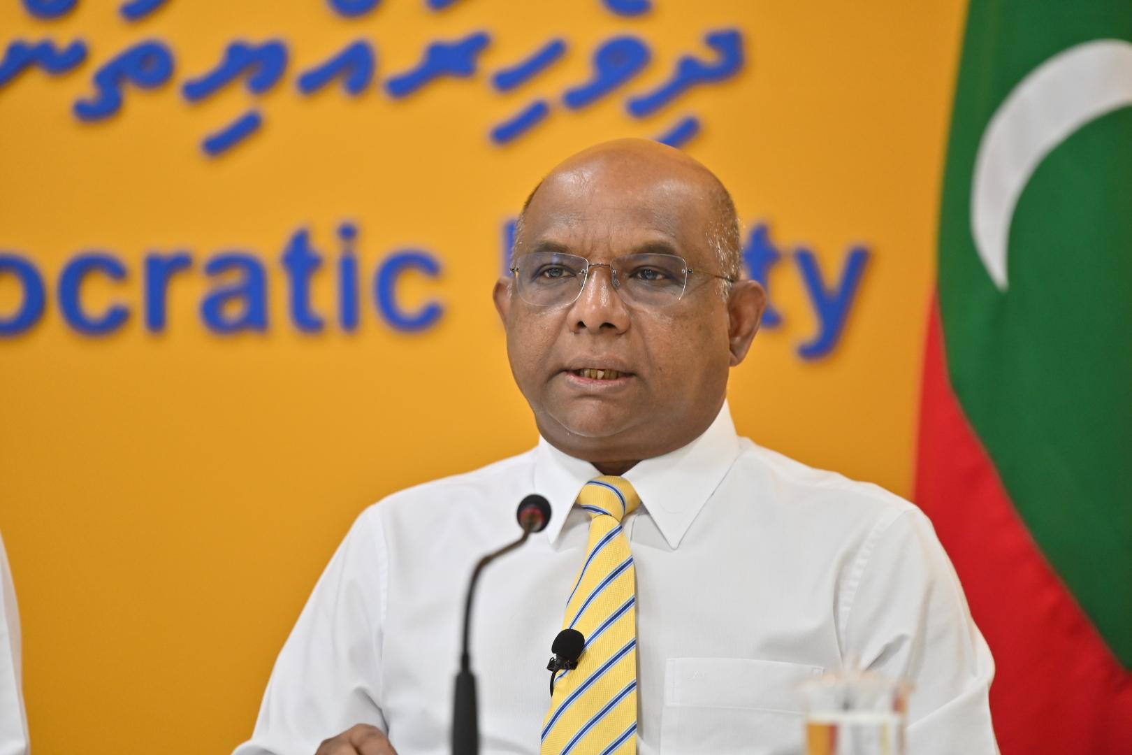 އެމްޑީޕީގެ ރައީސް އަބްދުﷲ ޝާހިދު