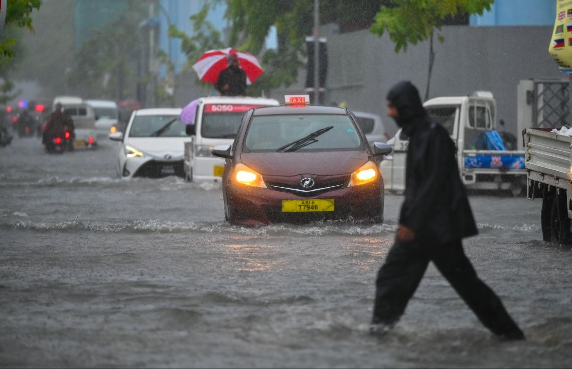 Male' Under Water -- Photo: Mihaaru /  Fayaz Moosa