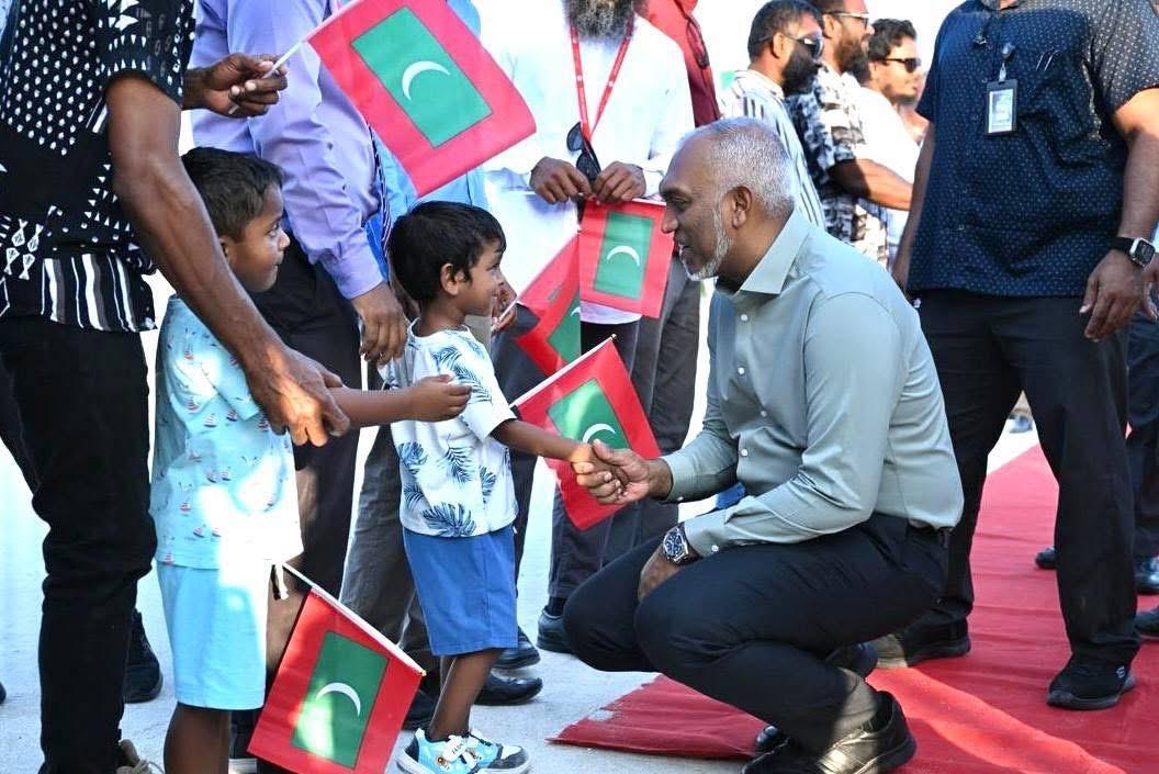 މަތިވެރިންވެސް ރައީސް އަށް ހޫނު މަރުޙަބާއެއް