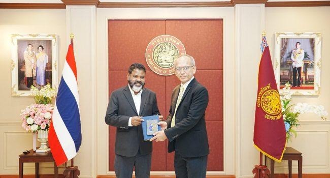 ކޮމިޝަނަރ އޮފް ޕްރިޒަންސް ހަސަން ޒަރީރު، ތައިލެންޑްގެ ކަރެކްޝަންސްގެ އިސްވެރިންނާ ބައްދަލު ކުރެއްވުން