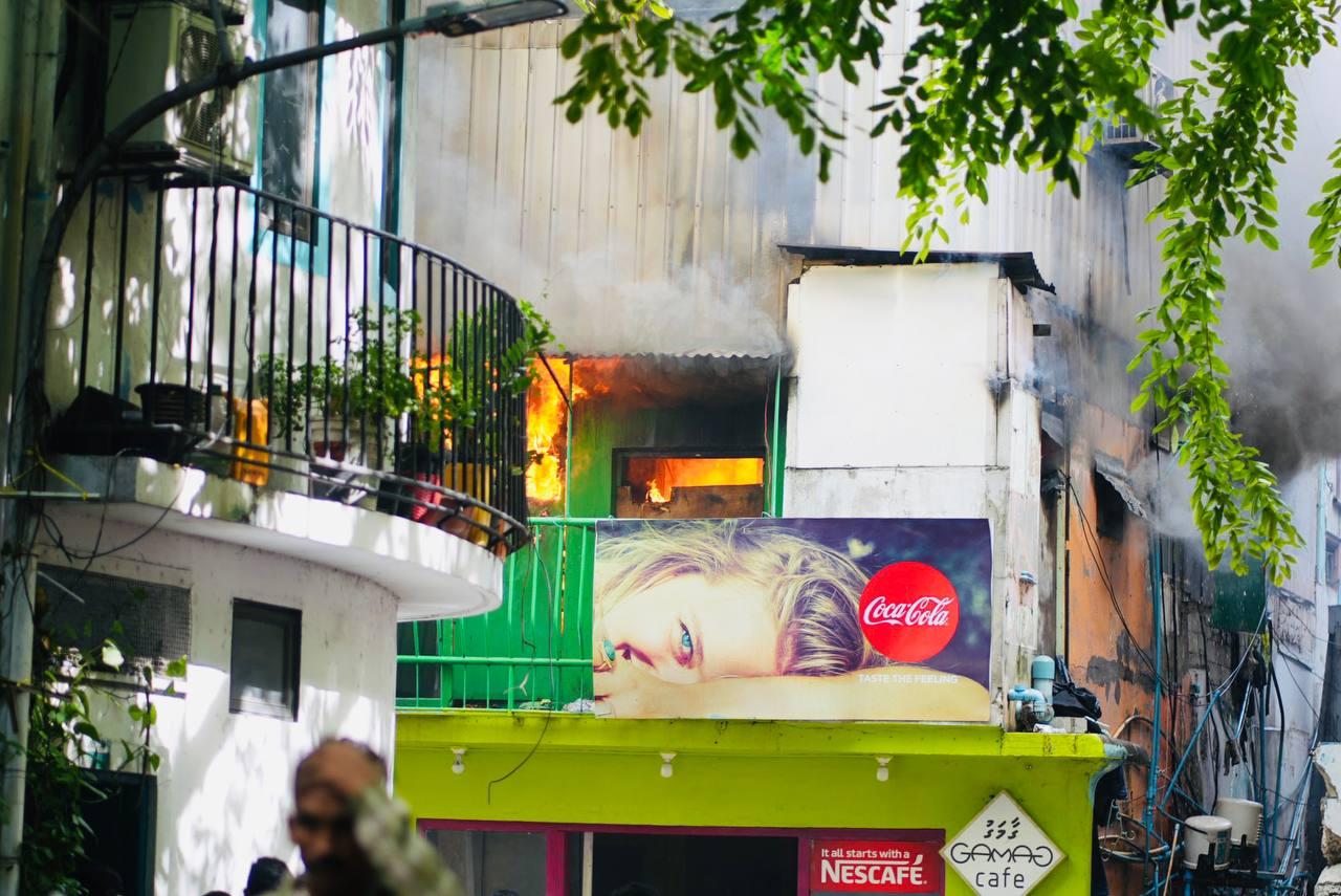 ހ. ދޫހިމެރިގޭގައި ހިނގި އަލިފާނުގެ ޙާދިސާ