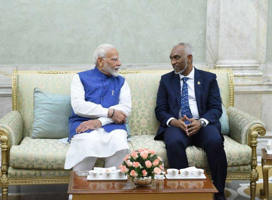 President Dr. Mohamed Muizzu and Indian Prime Minister Narendra Modi--- Photo/President's Office