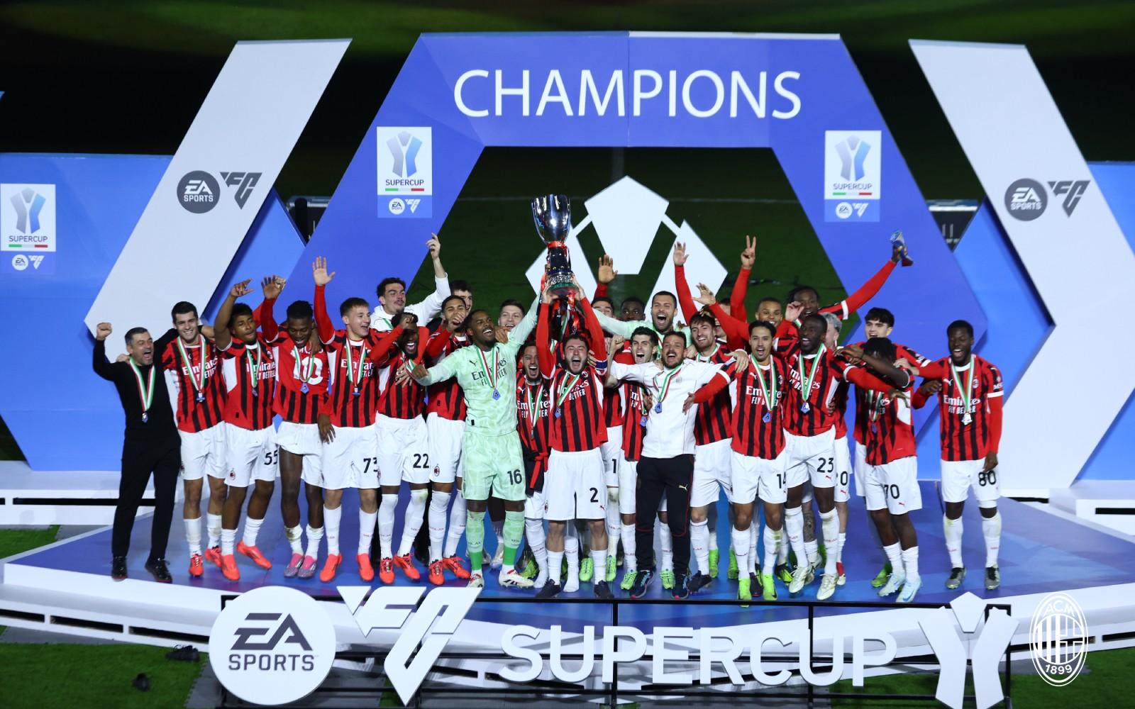 AC Milan Triumphs in Italian Supercup with Dramatic 3-2 Victory Over Inter