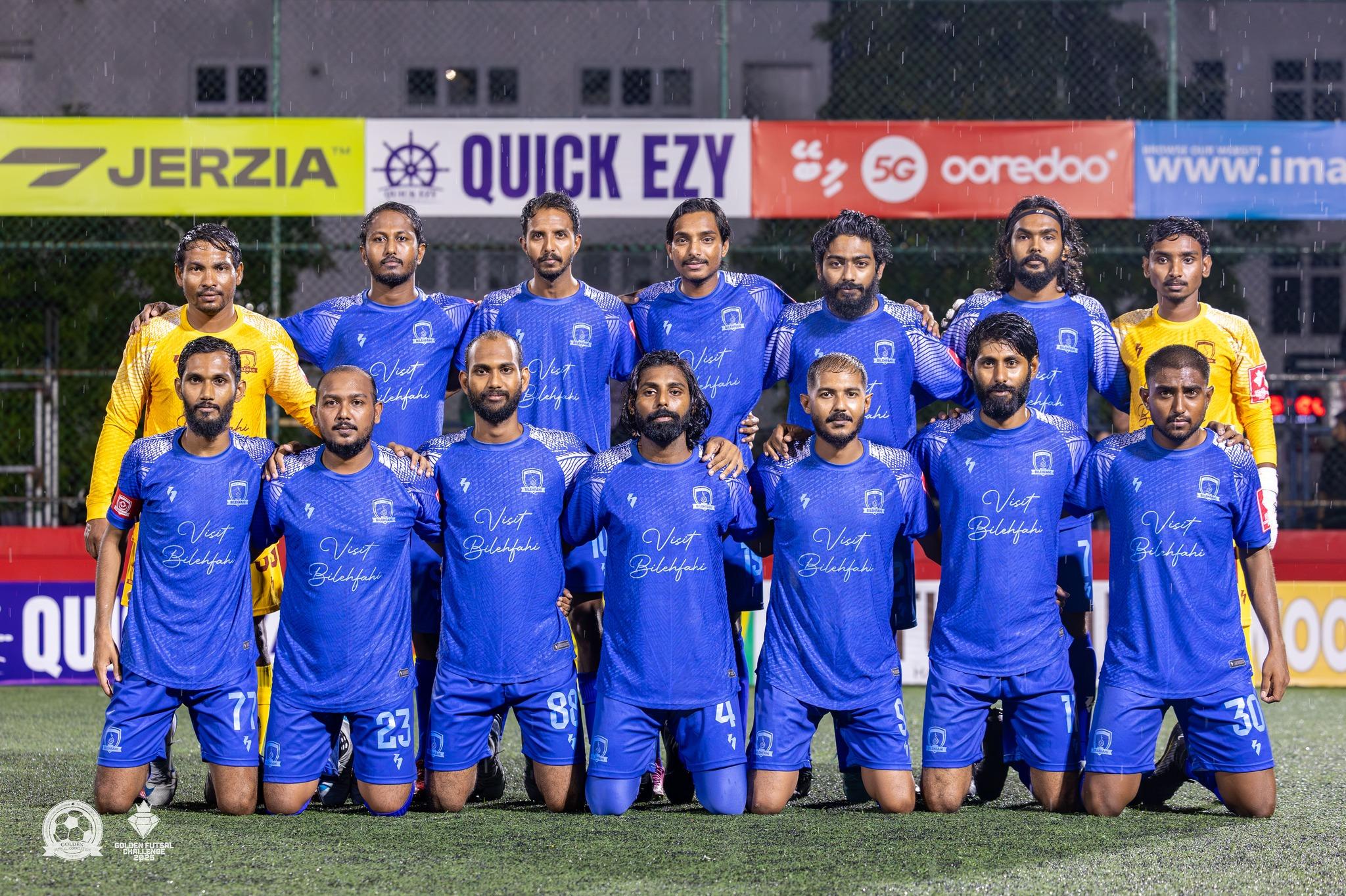 މުބާރާތުގައި ވާދަކުރާ ބިލެތްފަހީގެ ޓީމު. ފޮޓޯ: އިމޭޖެސް.އެމް.ވީ