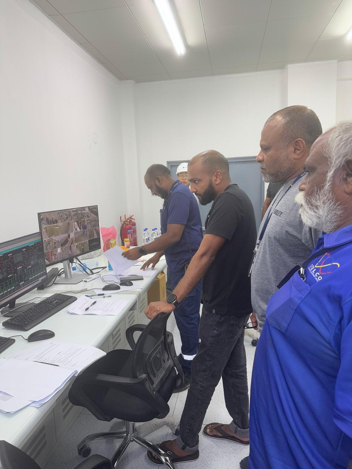 ހުޅުމާލެ ދެވަނަ ފިޔަވަހީގެ ހައިވޯލްޓޭޖު ސަބްސްޓޭޝަން ގްރޭޓާ މާލެ ގްރިޑާ ގުޅުވާލަން ކުރެވުނު މަސައްކަތްތަކުގެ ތެރެއިން 