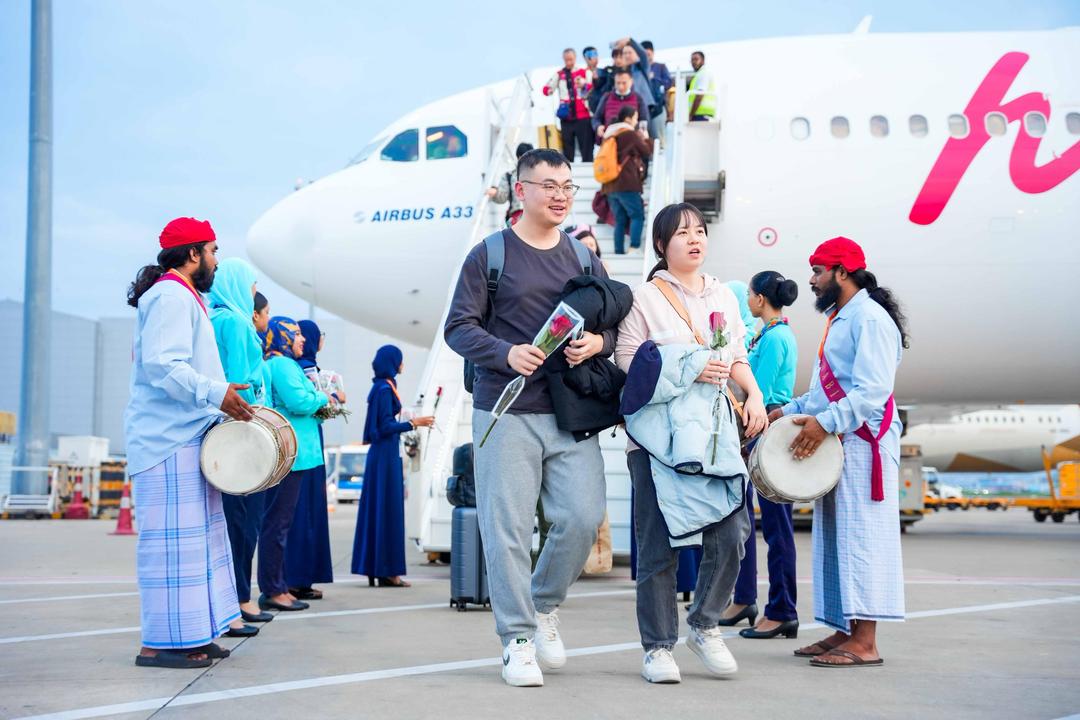 އަދިވެސް ރާއްޖެއަށް އެންމެ ގިނައިން ފަތުރުވެރިން ޒިޔާރަތް ކުރަނީ ޗައިނާއިން