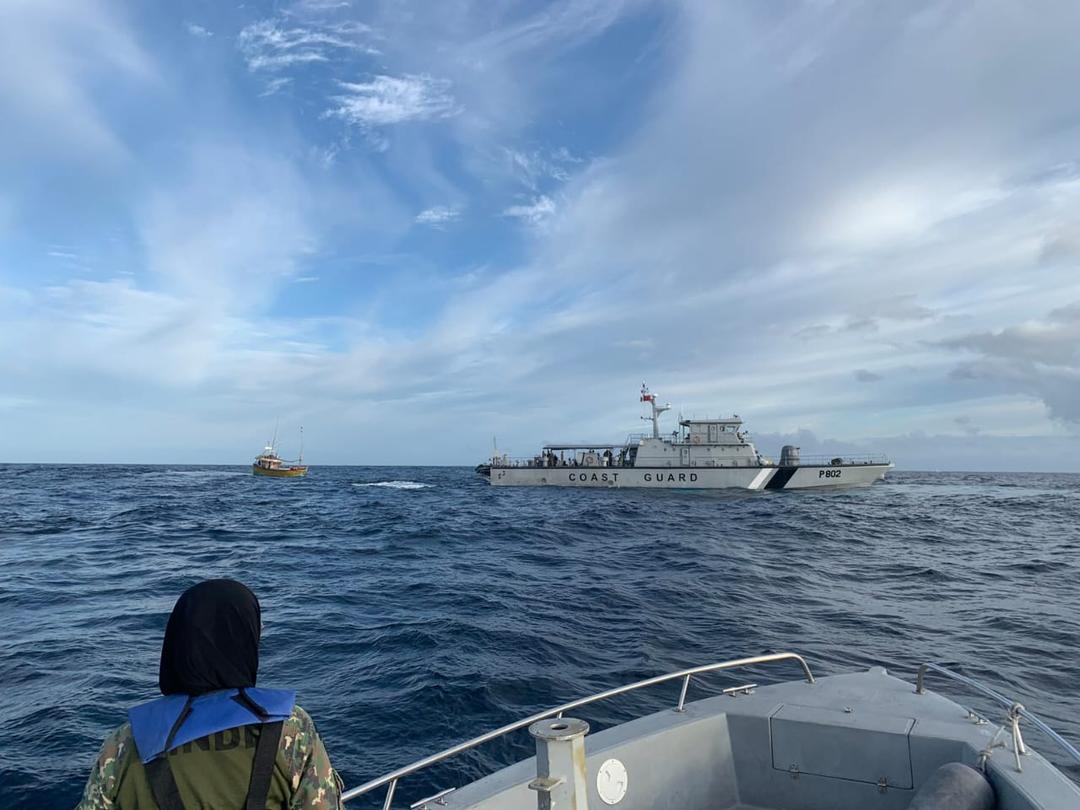 ރާއްޖޭގެ ސަރަޙައްދުގައި އުޅުނު ބޭރުގެ މަސްބޯޓެއް އެމްއެންޑީއެފް އިން އަތުލައިގަނެފި