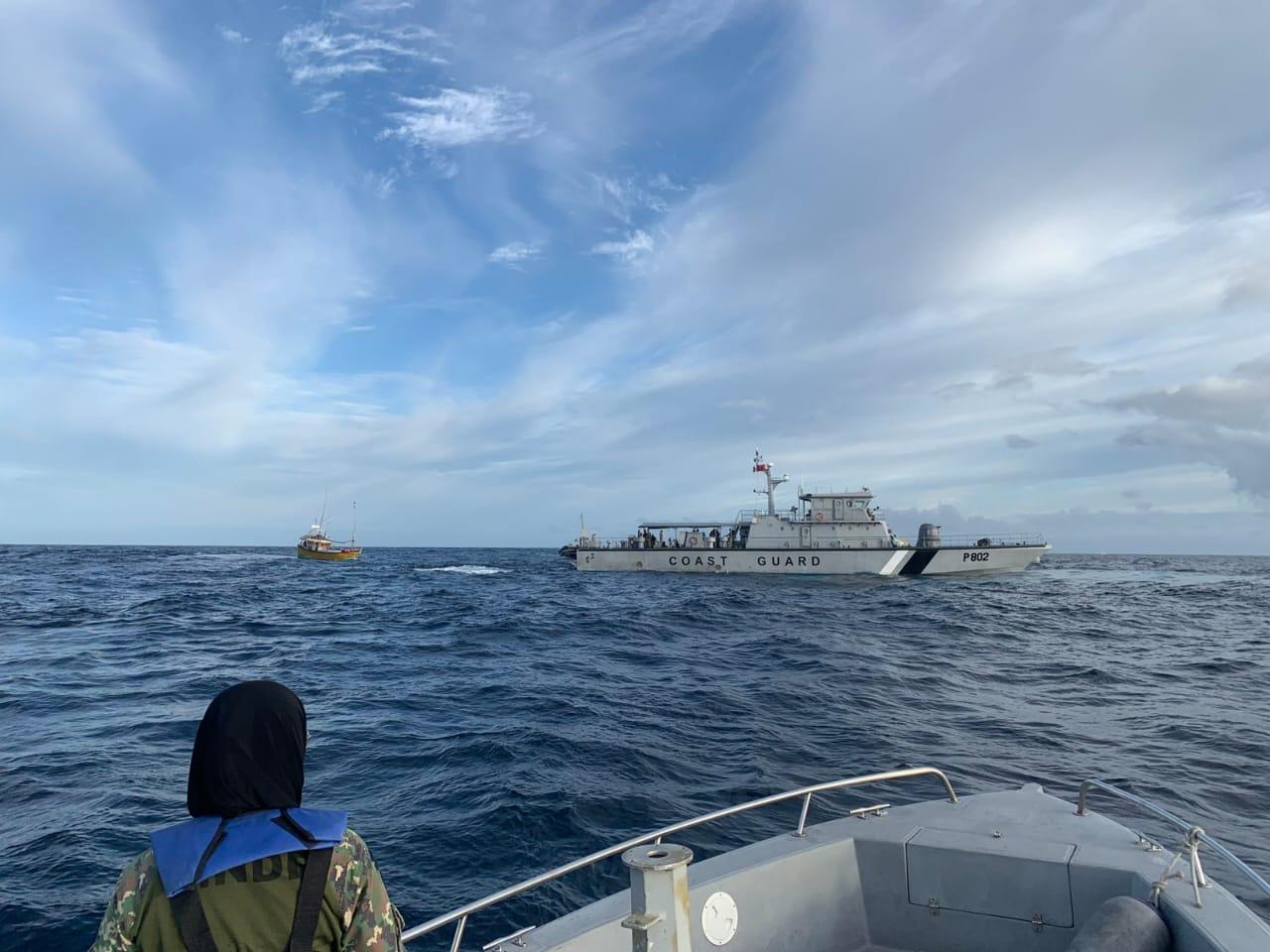 އެމްއެންޑީއެފް އިން ހިފެހެއްޓި ބޯޓު -- ފޮޓޯ: އެމްއެންޑީއެފް