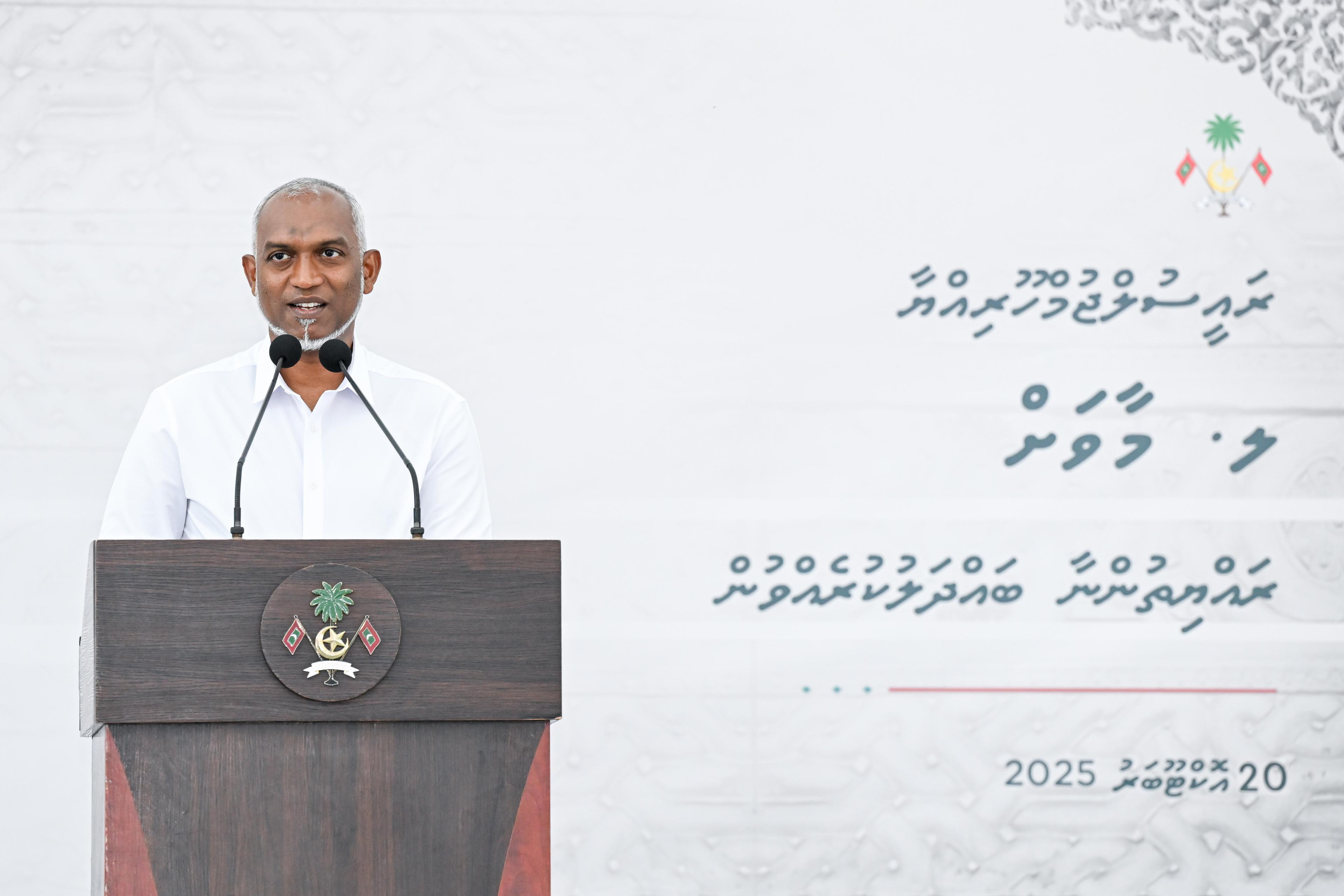 މާވަށުގައި ޞިއްޙީ ދާއިރާ ތަރައްޤީކުރައްވާނީ، ހޮސްޕިޓަލެއްގެ ދަރަޖައަށް ޚިދުމަތްދެވޭގޮތަށް: ރައީސް 