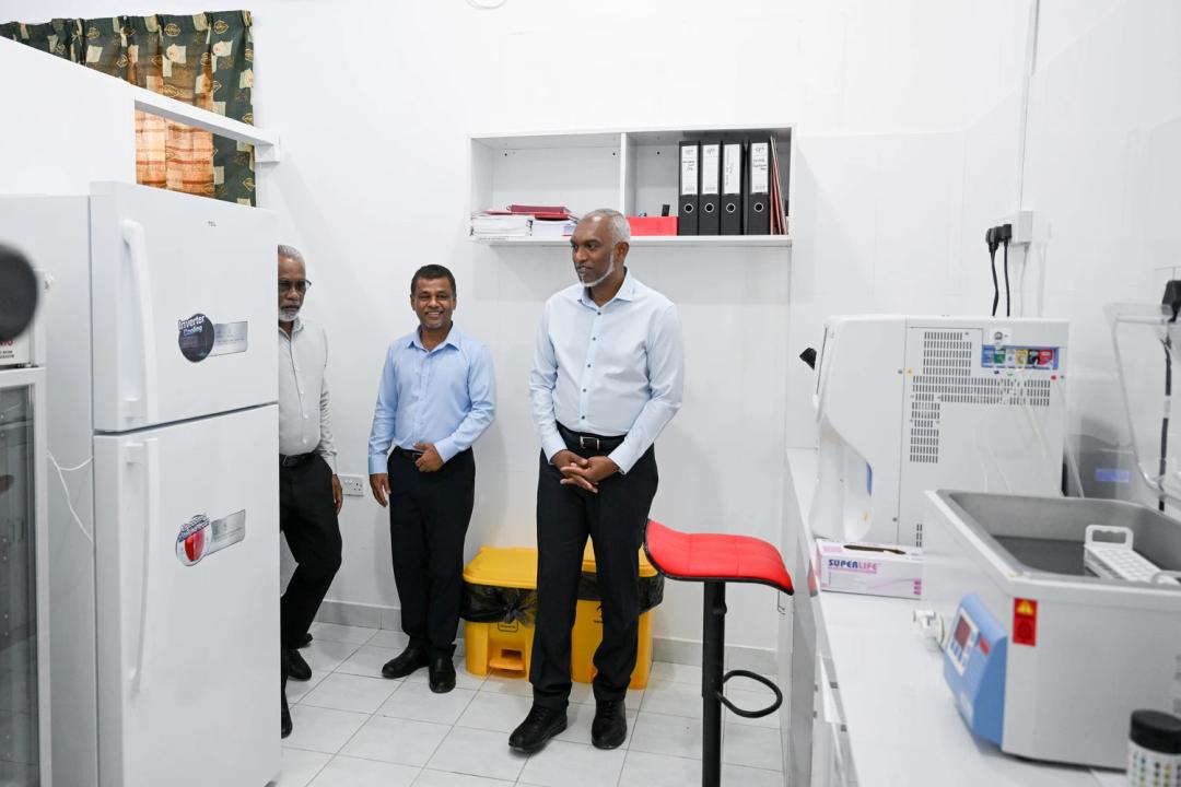 މާމެންދޫ ޞިއްޙީ މަރުކަޒުގައި ލެބޯޓަރީގެ ޚިދުމަތް ފަށައިފި