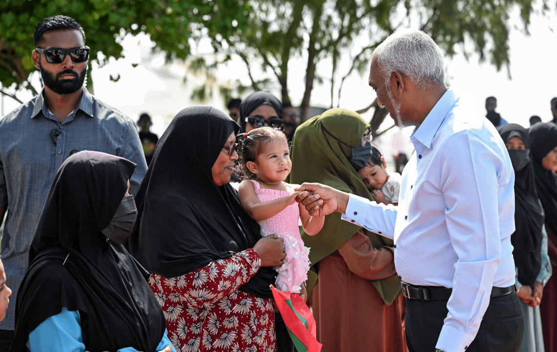 އަންހެނުންނާއި އަންހެންކުދީން އަނިޔާއިން ރައްކާތެރިކުރުމަށް މިއަދުގެ އަޒުމް ކަނޑައަޅަންޖެހޭ : ރައީސް