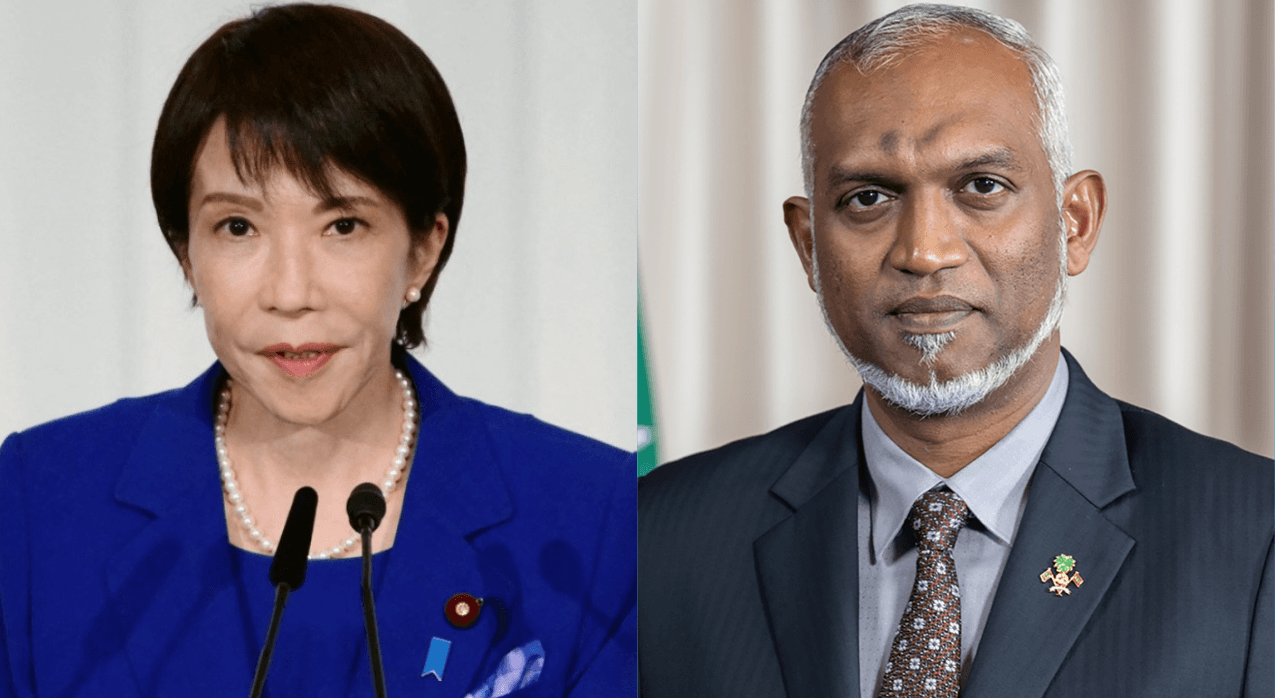 ޖަޕާނުގެ ފުރަތަމަ އަންހެން ބޮޑުވަޒީރަށް ރައީސް ތަހުނިޔާ ވިދާޅުވެއްޖެ 