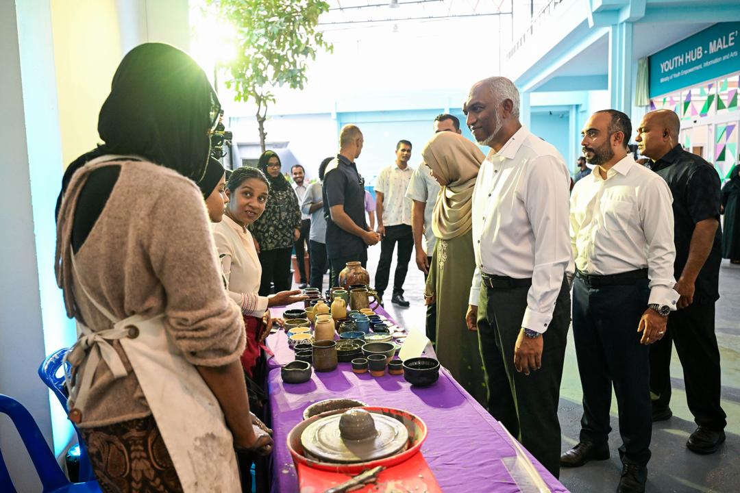 ރައީސުލްޖުމްހޫރިއްޔާ، މާލޭ "ޒުވާނުންގެ ވެހި" ރަސްމީކޮށް ހުޅުއްވައިދެއްވައިފި