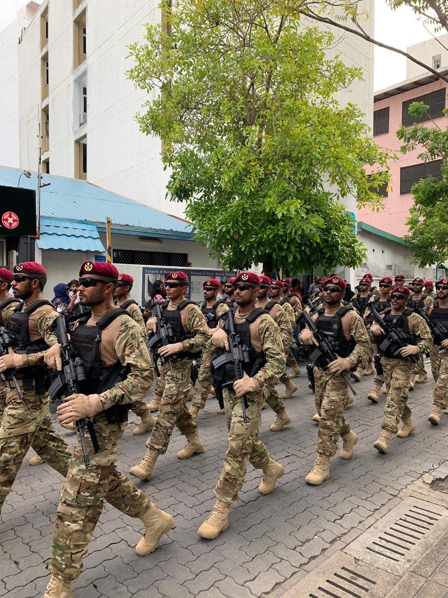 ނަޞްރުގެ ދުވަހާ ގުޅުވައިގެން ސިފައިންގެ ހެވިކަމުގެ ހަރަކާތްތަށް ބާއްވަނީ