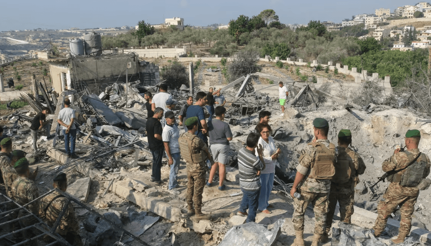 އިސްރާއީލުން އަނެއްކާވެސް ލުބްނާންގެ ޢާންމު ރައްޔިތުން ތަކަކަށް ޙަމަލާދީފި