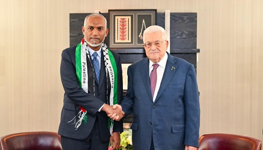 ފަލަސްޠީނުގެ ހައްގުތައް ހޯދައިދިނުމަށް އަމަލީގޮތުން މަސައްކަތް ކުރުމަށް ރައީސްގެ އިލްތިމާސް