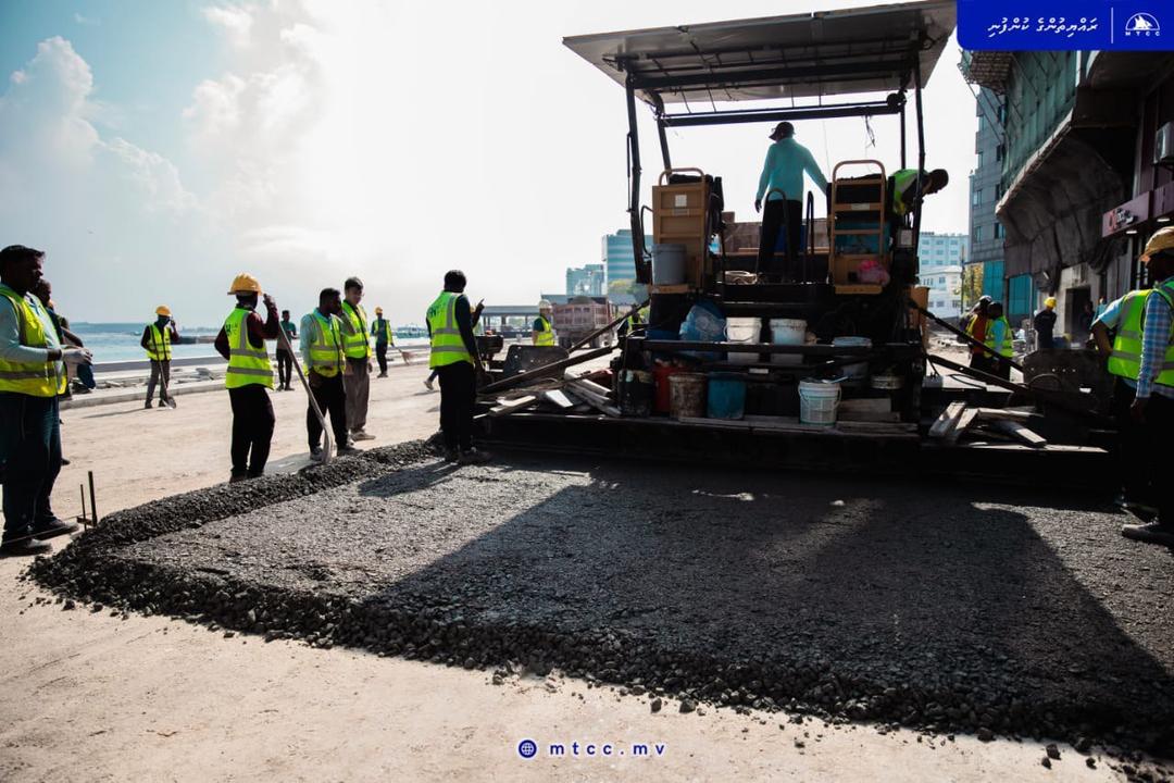 ބޮޑުތަކުރުފާނު މަގުގެ ފުރަތަމަ ސެގްމަންޓްގެ %91 މަސައްކަތް ނިމިއްޖެ 