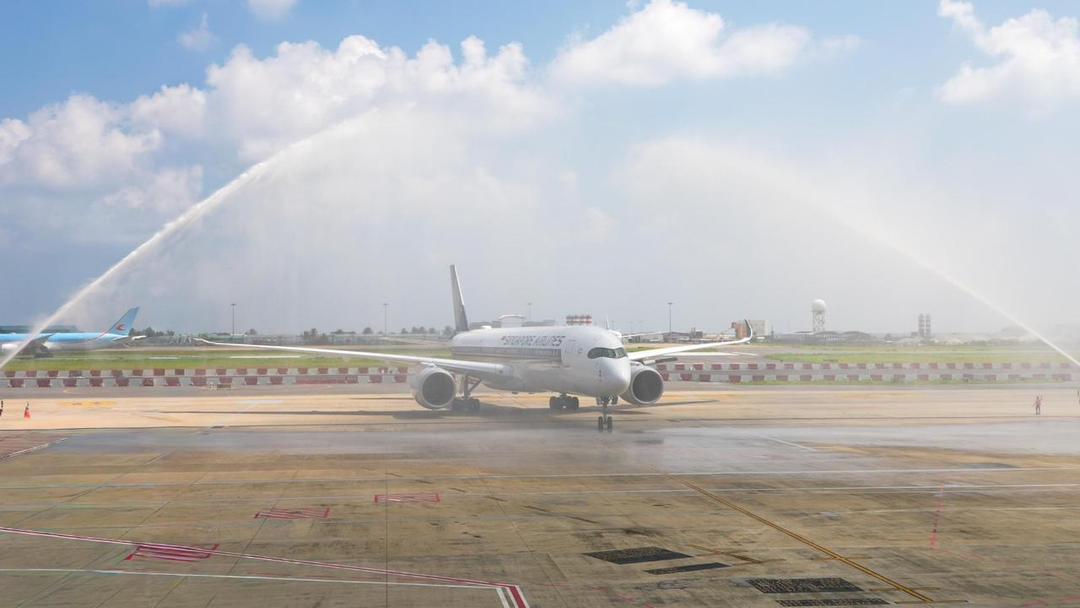 ވީއައިއޭގެ ޓާމިނަލް 1 އިން ސިންގަޕޯ އެއާލައިންސް އަށް ހިދުމަތްދޭން ފަށައިފި