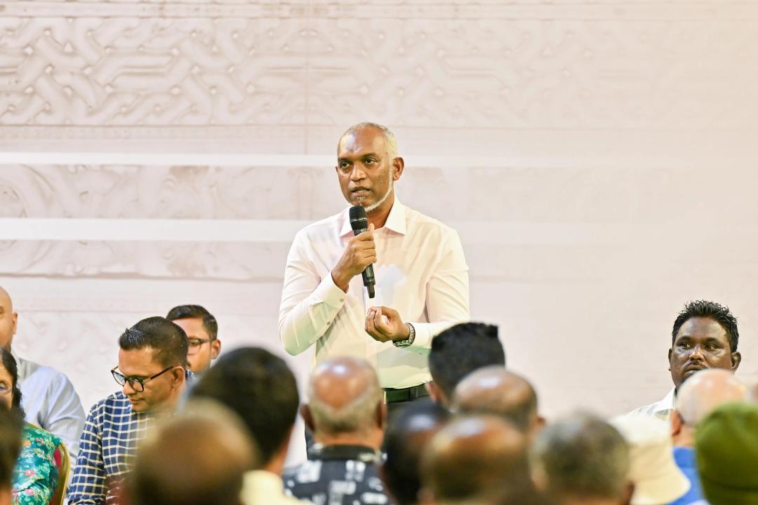 ރައީސް، ފޭސް 2 ގެ ރައްޔިތުންނާ މިރޭ ބައްދަލުކުރައްވާނެ