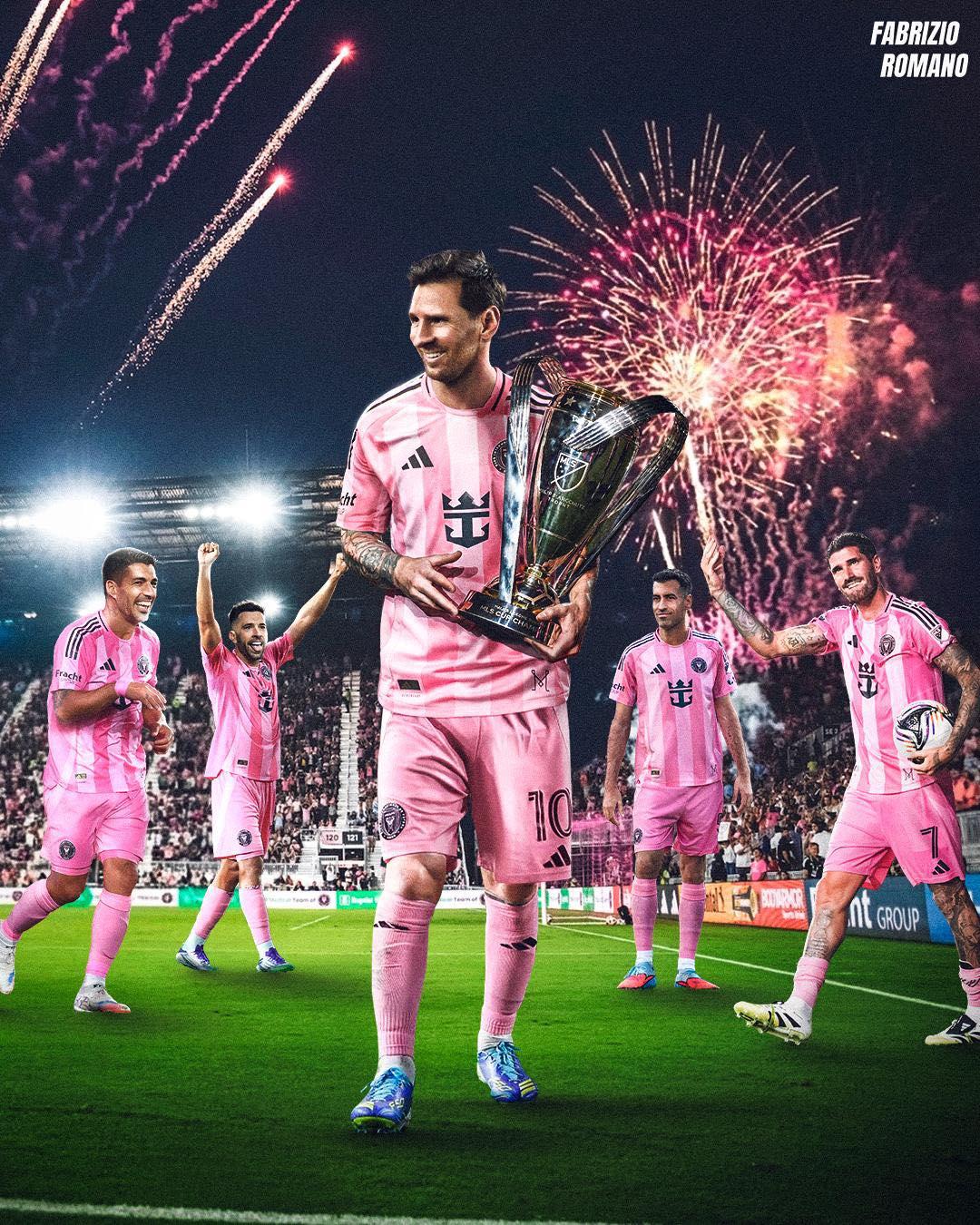 ގޯޓް މެސީ އެމެރިކާވެސް ފަތަޙަކޮށް، މަޔާމީގެ ތާރީޚުގައި ފުރަތަމަ ފަހަރަށް ޗެންޕިއަންކަން ހޯދައިފި