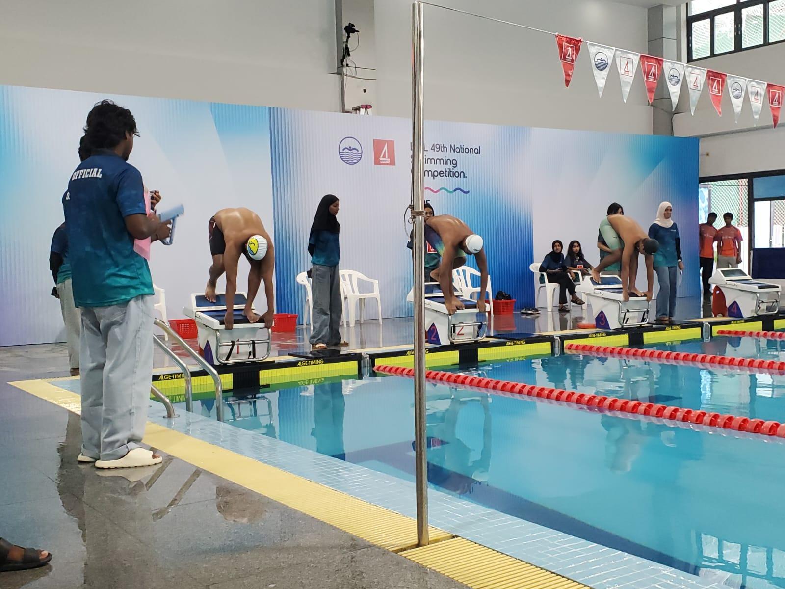 ބީއެމްއެލްގެ 49 ވަނަ ނޭޝަނަލް ސްވިމިންގ ކޮމްޕެޓިޝަން ފަށައިފި