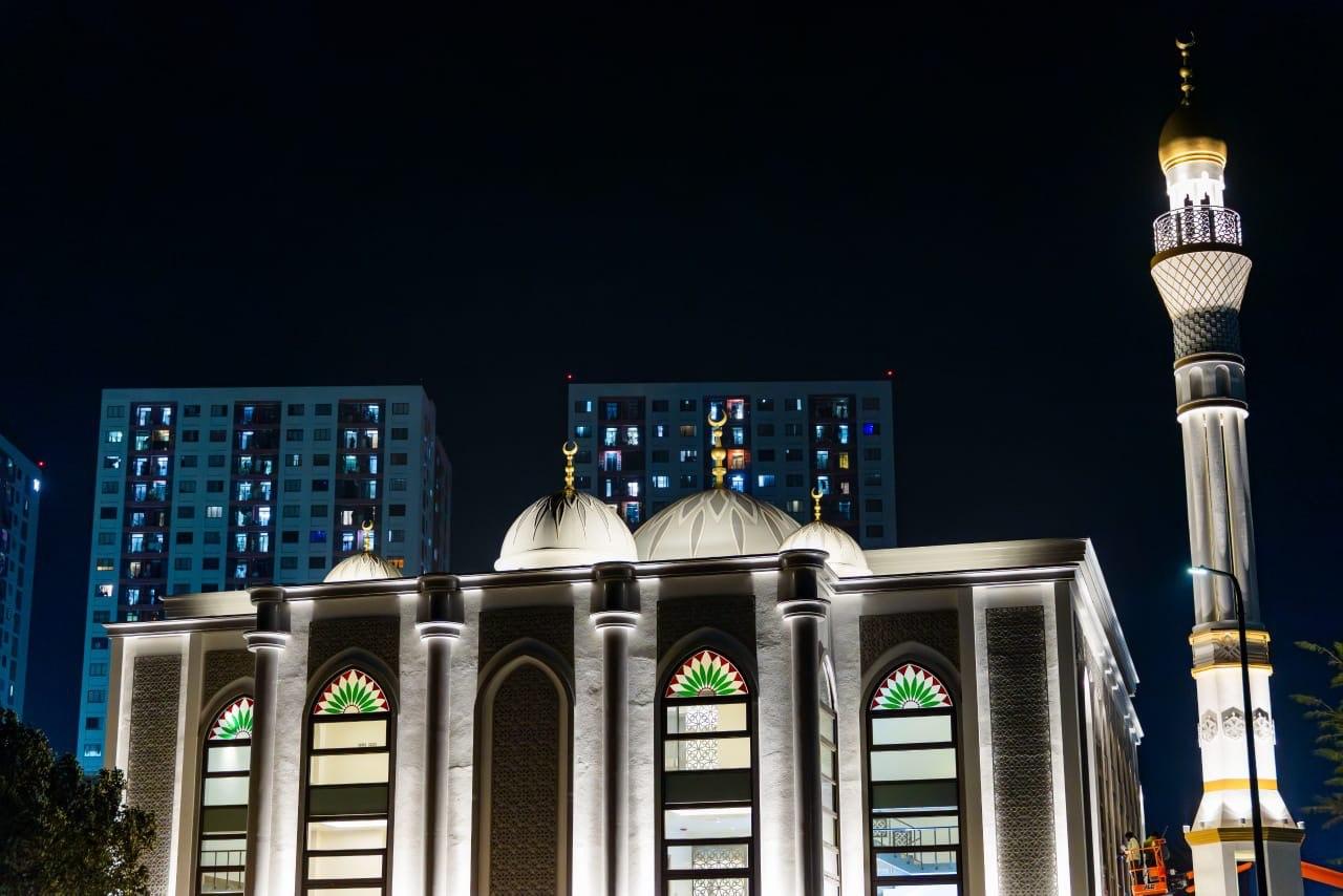 ފޭސް ދެއެއްގައި ބިނާކޮށްފައިވާ އައު މިސްކިތް، ފޮޓޯ: އިސްލާމިކް މިނިސްޓްރީ