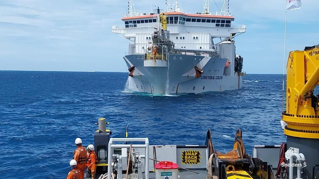  ދުނިޔޭގެ އެންމެ ބޮޑު އެއް ޑްރޭޖަރު ގެނެސް ރަސްމާލެ ހިއްކުން ތިން ގުނަ އަވަަސްކޮށްފި