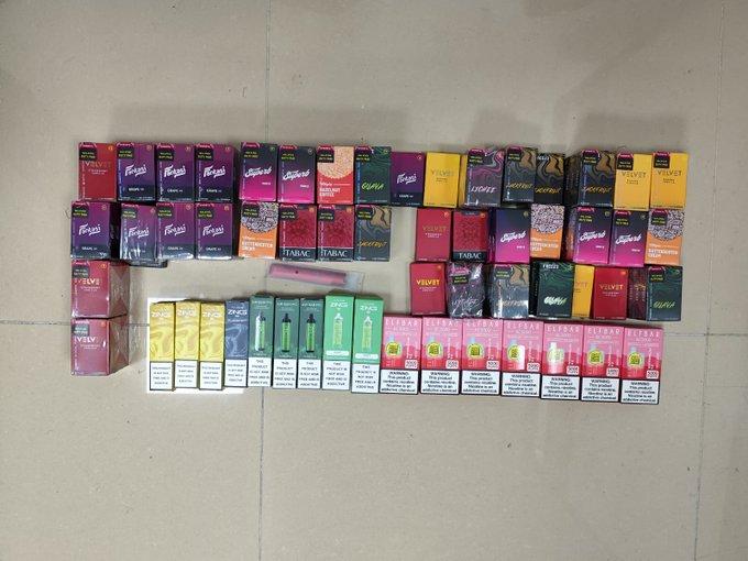 ރާއްޖެއަށް އެތެރެކޮށް ވިއްކުން މަނާ ވޭޕް ގެ ބާވަތްތަކެއް ފުލުހުންގެ ބެލުމުގެ ދަށަށް ގެނެސްފި