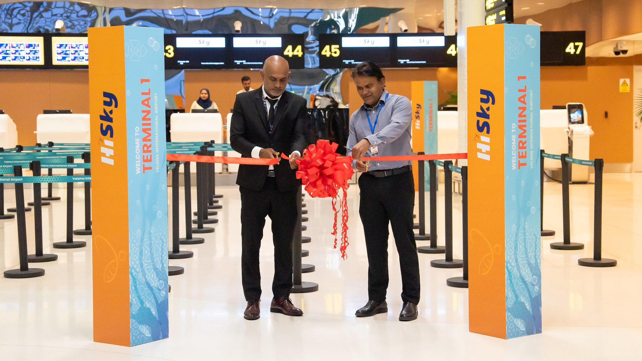 ވީއައިއޭގެ އައު ޓާމިނަލުން ހައިސްކައި އަށް ޚިދުމަތްދޭން ފަށައިފި