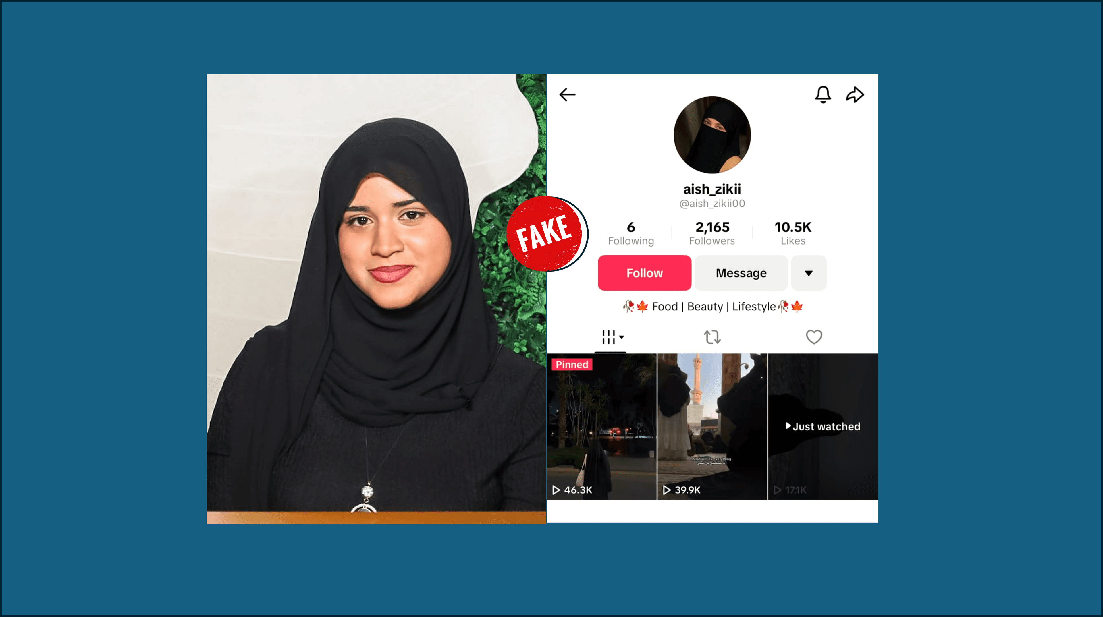 ޓިކްޓޮކްގައި މިހާރު އުޅެނީ އަސްލު ޒިކީއެއް ނޫން، އެއީ ބޮޑު ފޭކެއް!