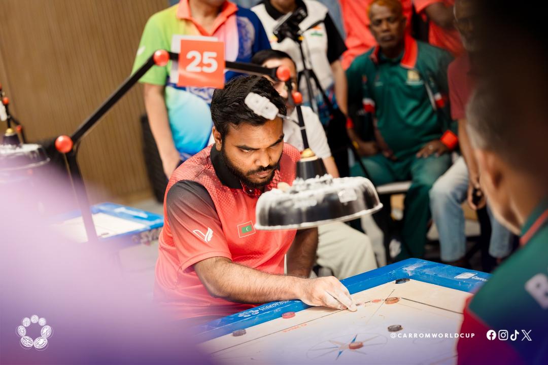 ކެރަމް ވޯލްޑް ކަޕް: ފިރިހެނުންގެ ޓީމް އިވެންޓްގެ 3 ވަނަ ހޮވާ މެޗުން ބަންގްލަދޭޝް އަތުން ރާއްޖެ އަށް ނާކާމިޔާބު