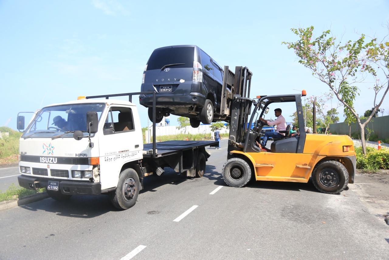 ހުޅުމާލޭގައި ޓޯވކުރި އުޅަނދުތަކުގެ ތެރެއިން 105 އުޅަނދެއް ދޫކޮށްފި