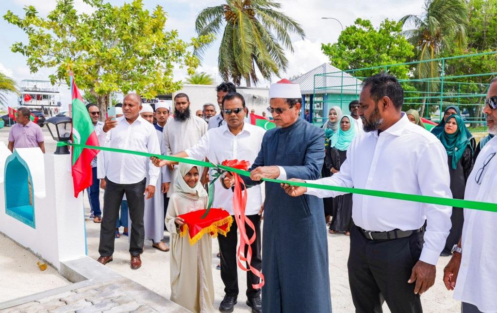 ސަރުކާރު ޚަރަދުގައި މަރަދޫގައި ބިނާކުރި މަސްޖިދުއްރައްޔާން ހުޅުވައިފި