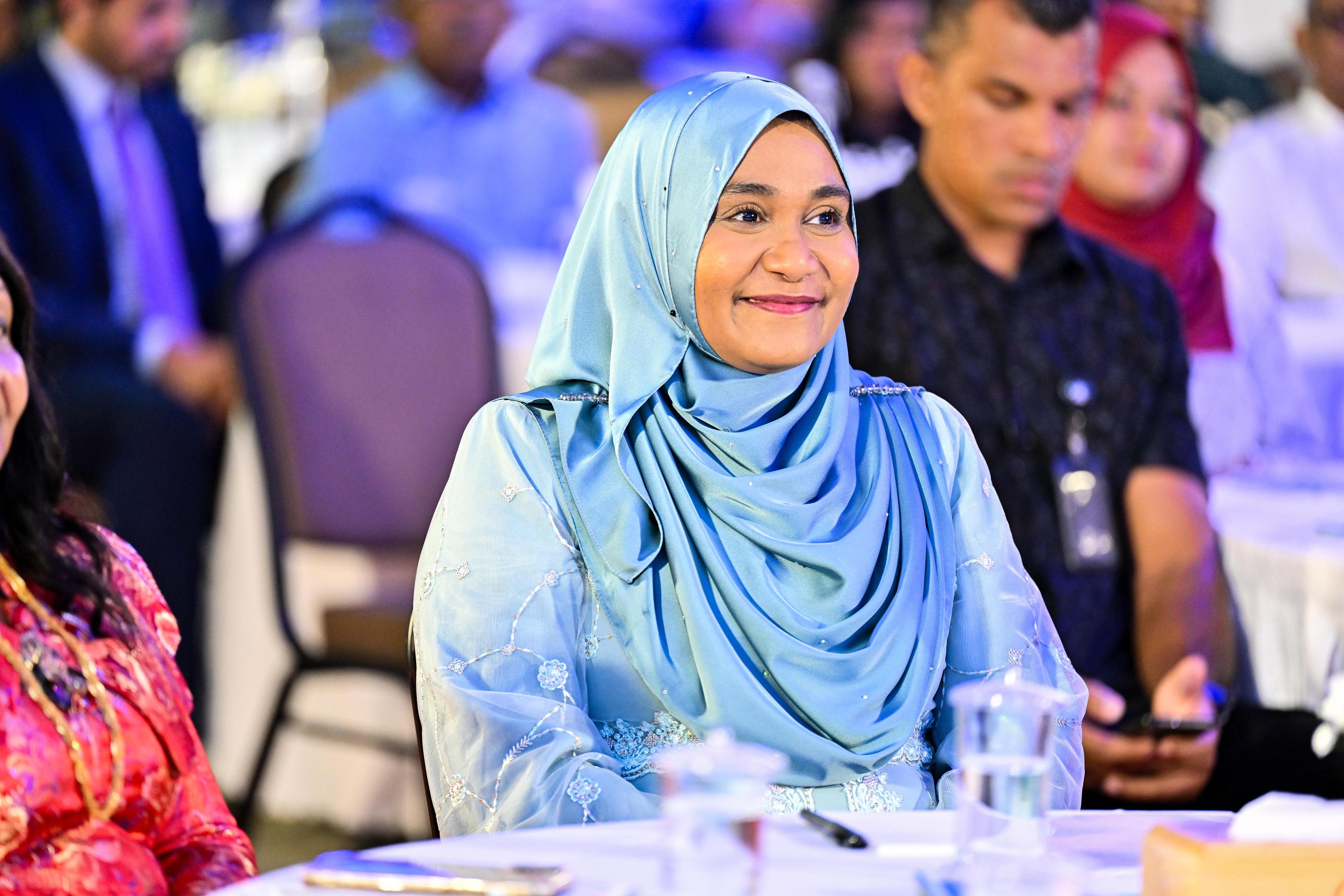 މޯލްޑިވްސް އޯޓިޒަމް އެސޯސިއޭޝަންގެ 15 ވަނަ އަހަރީ ދުވަސް ފާހަގަކުރުމަށް މެޑަމް ސާޖިދާ މުޙައްމަދު : ރައީސް އޮފީސް 