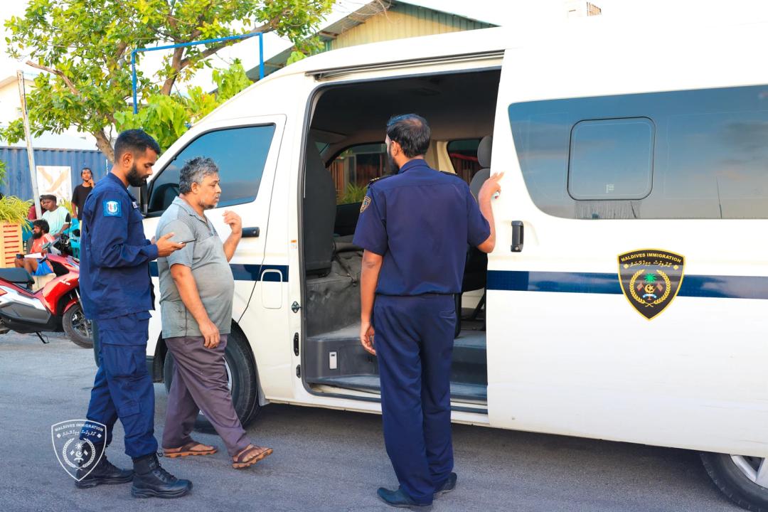 Foreigner Arrested for Staying Without a Valid Visa in Hulhumale