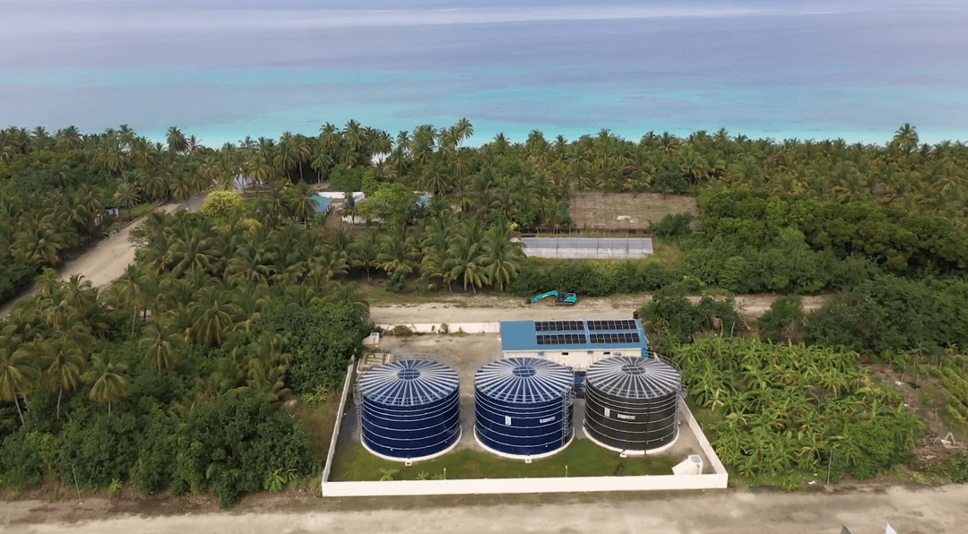 ލާމު ގަމުގެ ފެނުގެ މަޝްރޫއު ނިމި ޚިދުމަތް ދޭން ފަށައިފި 