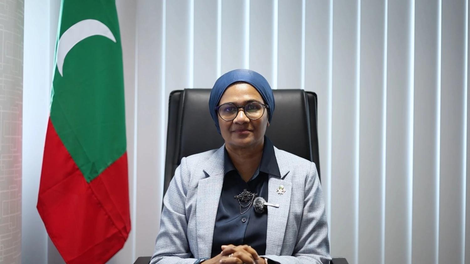 ދަނޑުވެރިކަމާއި ދިރޭތަކެއްޗާ ބެހޭ ވަޒީރު ޑރ. މަރްޔަމް މާރިޔާ