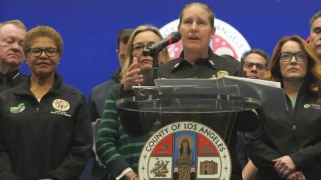 LA Mayor Fires Fire Chief Over Wildfire Response