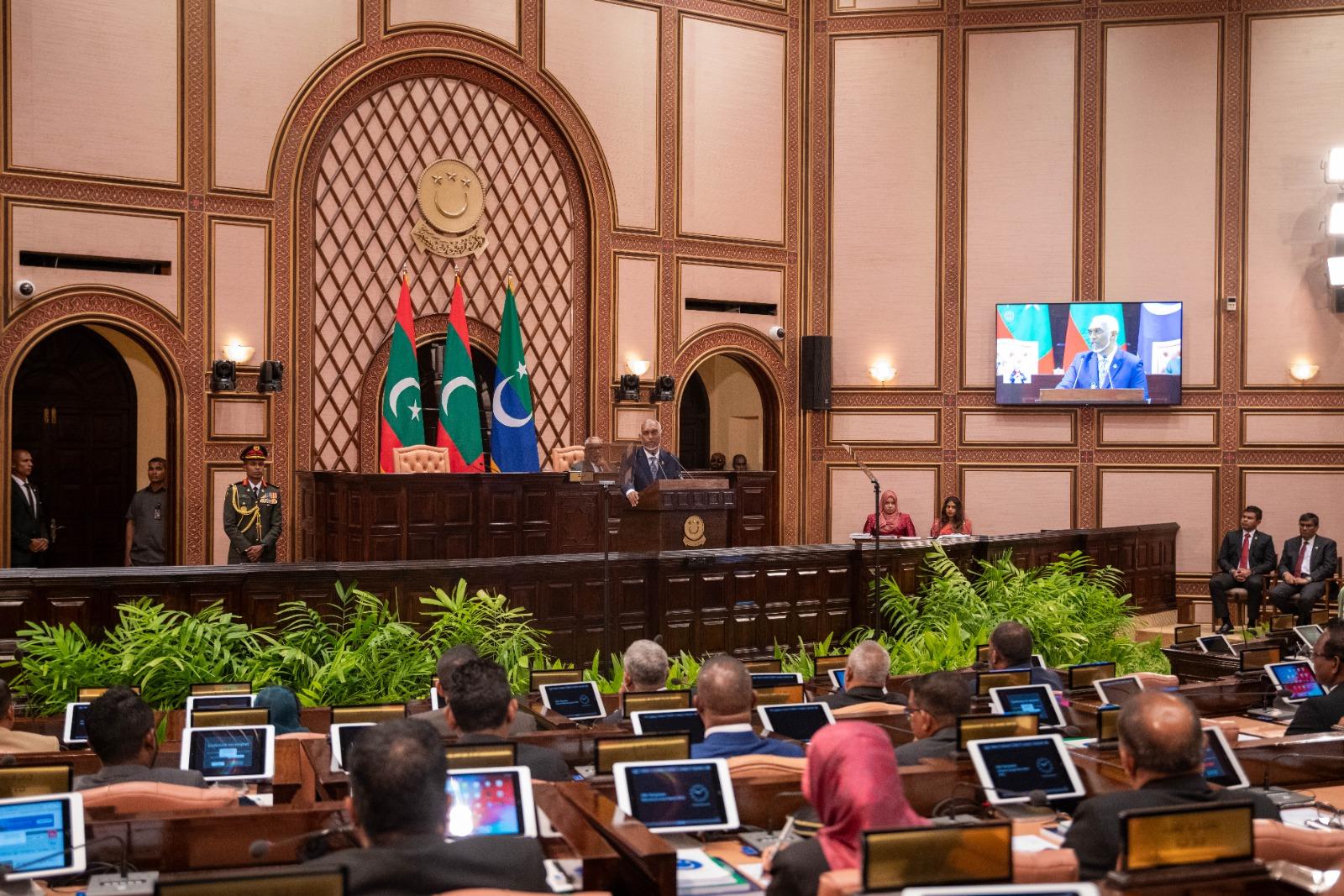 2025 ވަނަ އަހަރުގެ ރިޔާސީ ބަޔާން، ރައީސުލްޖުމްހޫރިއްޔާ ޑރ. މުޙައްމަދު މުޢިއްޒު އިއްވެވި ޖަލްސާ