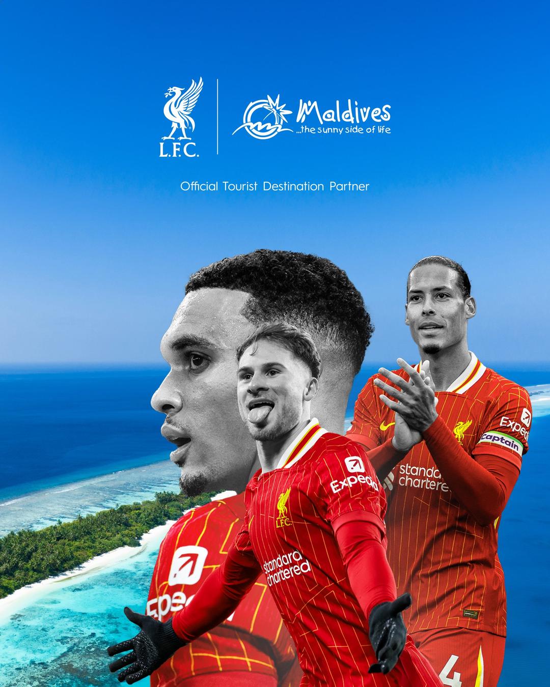 ލިވަރޕޫލް ފުޓްބޯޅަ ކުލަބުގެ ރަސްމީ ޓޫރިސްޓް މަންޒިލް ޕާޓްނަރަކަށް ވިޒިޓް މޯލްޑިވްސް