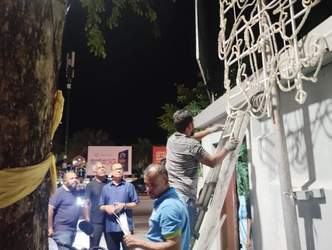 އީދަށް ދިއްލުމުގެ މަސައްކަތްތައް ބައެއް ރަށްތަކުގައި ފެށިއްޖެ 