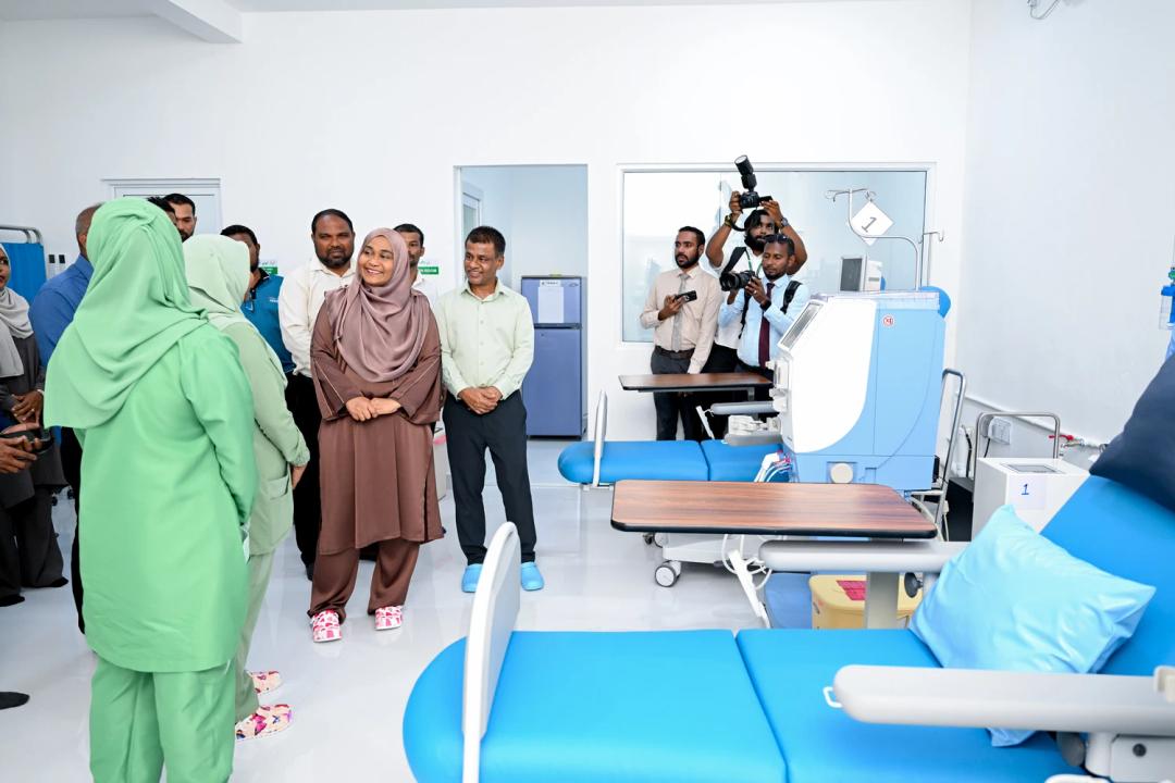 ވެލިދޫގައި ޑަޔަލިސިސްގެ ހިދުމަތް އަންނަ މަހު ފެށޭނެ: މިނިސްޓަރ ނާޒިމް 