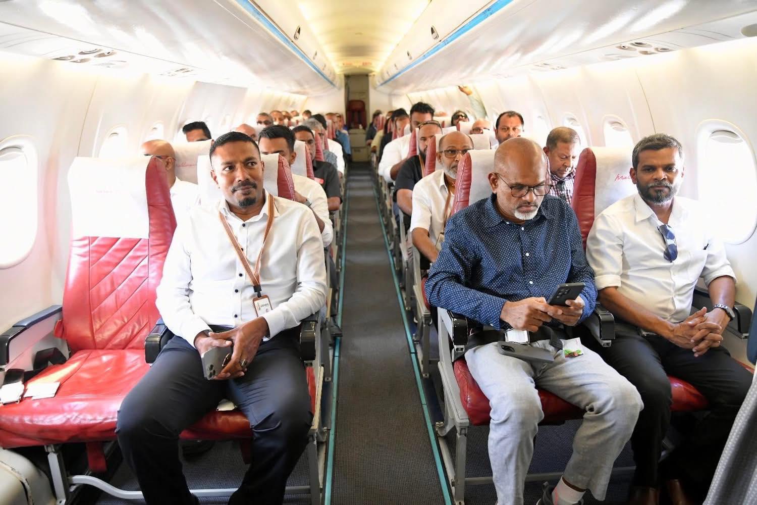 މުލީ އެއާޕޯޓުގެ މަސައްކަތް މިސަރުކާރުން ނިންމާލީ ރައީސް މި މަސައްކަތަށް ދެއްވި ސަމާލުކަމުން- މުބީން