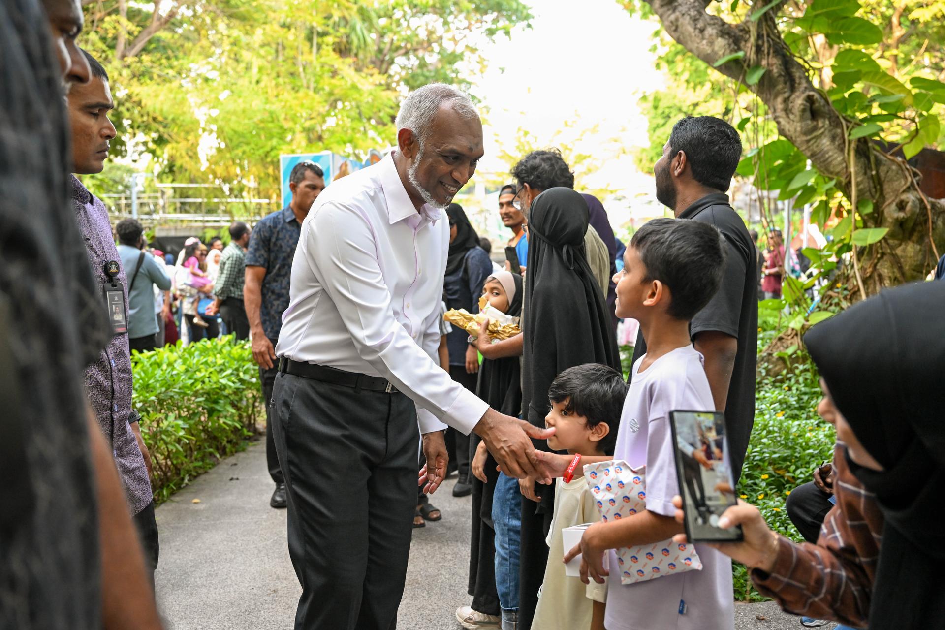 އަހަރުމެންގެ ދަރީންނަކީ އަހަރުމެންގެ އުންމީދު؛ ގައުމުގެ "ހިތް": ރައީސް