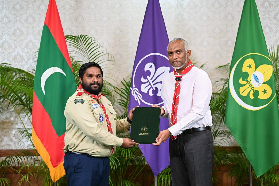 ރައީސް ދެއްވީ ސްކައުޓުންގެ ގޮންޖެހުންތަކަށް ޙައްލު ހޯއްދަވައިދެއްވާނެ ކަމުގެ ޔަގީންކަން