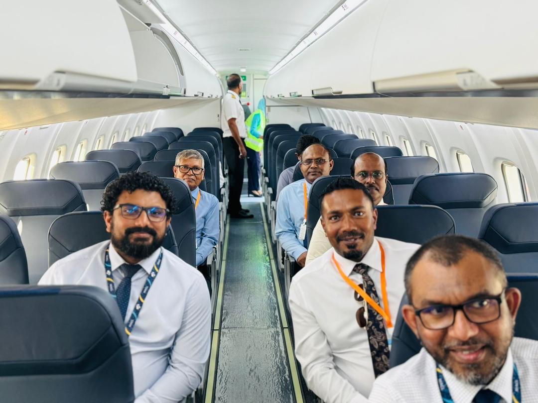 ޤައުމީ އެއާލައިނަށް ތާރީޚީ ދުވަހެއް، ފަސްވަނަ އޭ.ޓީ.އާރު ބޯޓު ރާއްޖެ ގެނެސްފި