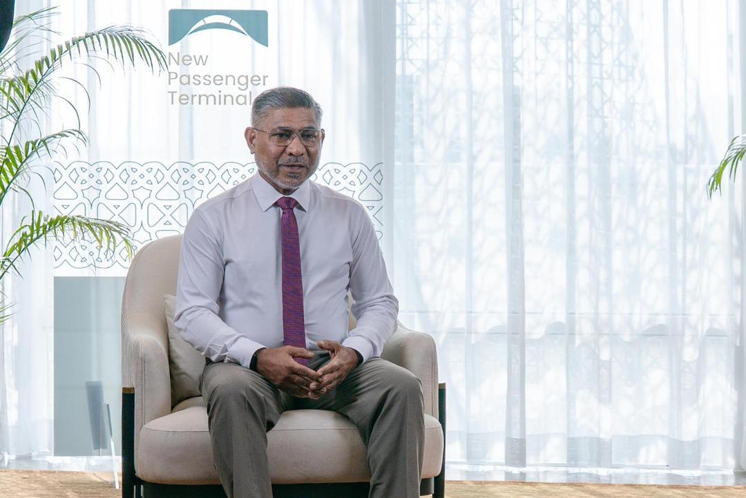 ވީ.އައި.އޭގެ އާ ޓާމިނަލްގެ މަސައްކަތް ހަގީގަތަކަށް ހެދުމުގެ އެންމެ ބޮޑު ހިއްސާދާރަކީ ރައީސް
